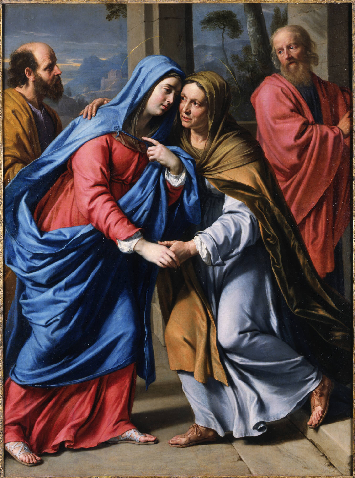 1487x2000 Filede Champaigne, Philippe, The Visitation, 1643 48.jpg - The Visitation Painting