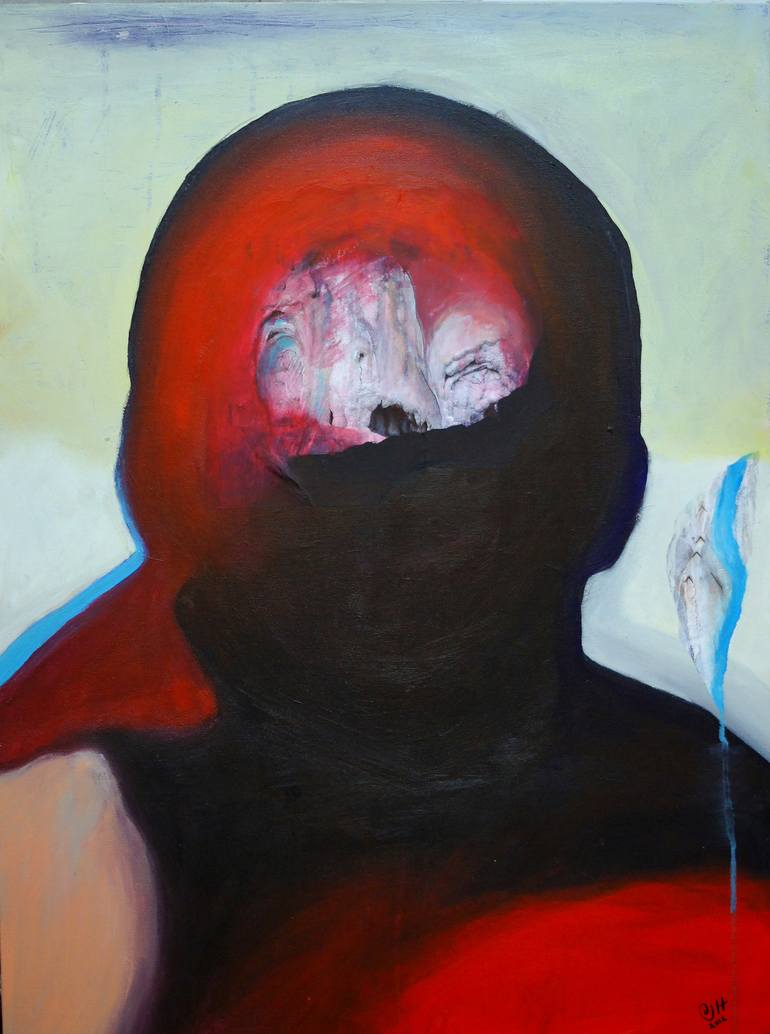 770x1034 Saatchi Art The Wanderer Painting By Hannah Berestizhevsky - The Wanderer Painting