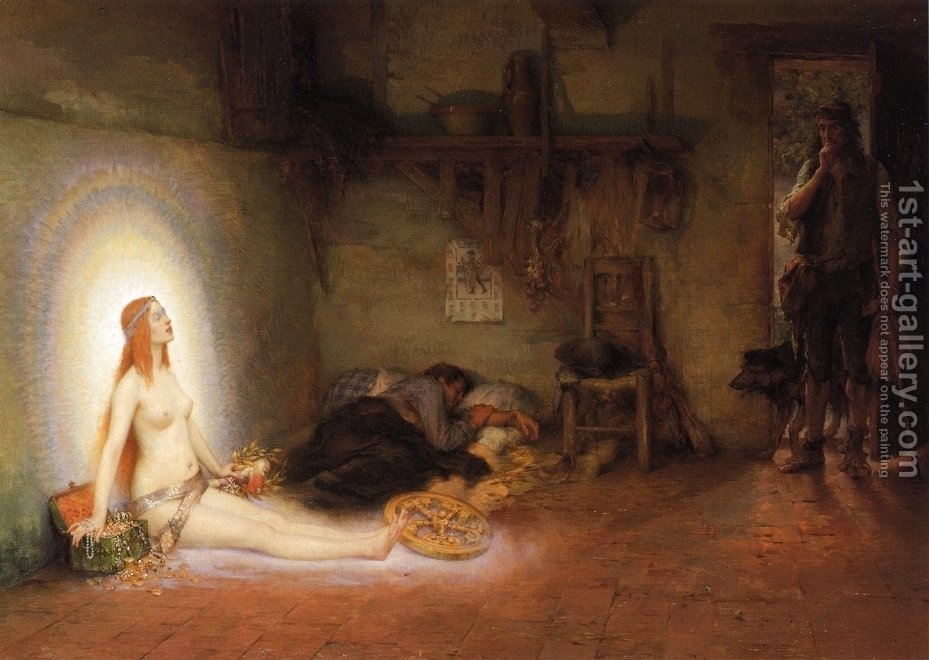 929x660 The Wandering Jew Pierre Outin Reproduction 1st Art Gallery - The Wandering Jew Painting