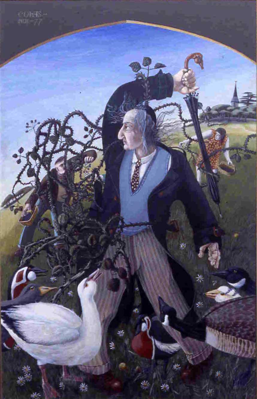 858x1329 The Wandering Jew - The Wandering Jew Painting