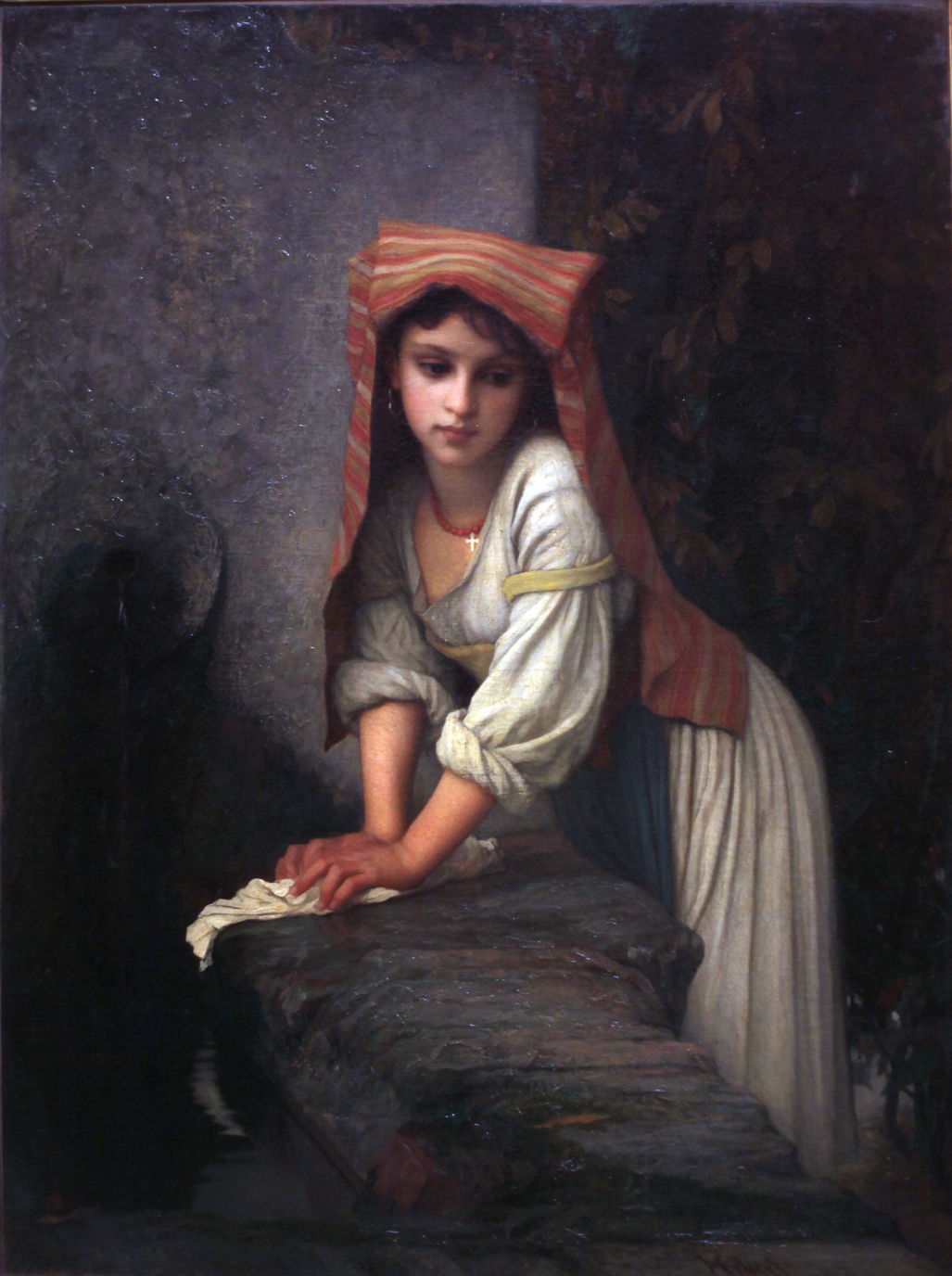 1027x1376 A Woman's Work 2 Portrait Of A Laundress The Eclectic Light Company - The Washerwoman Painting