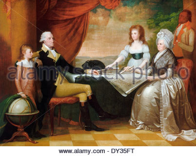 402x320 Edward Savage The Washington Family Stock Photo 79511162 - The Washington Family Painting