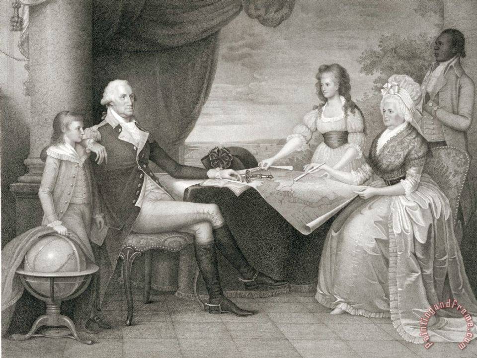 960x721 Edward Savage The Washington Family Painting - The Washington Family Painting