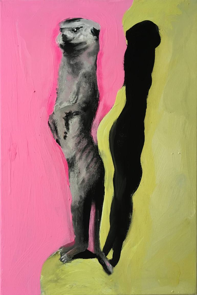 770x1152 Saatchi Art The Watchman Painting By Simone Kocher - The Watchman Painting