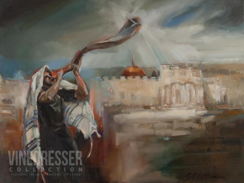 800x599 The Watchman (Oil) The Vinedresser Collection - The Watchman Painting