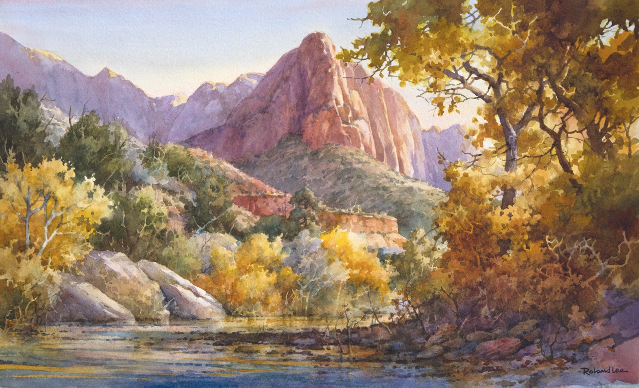 1280x778 Watchman Glow Roland Lee - The Watchman Painting