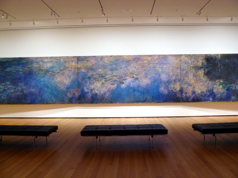 800x600 Water Lilies (Monet Series) - The Water Garden Painting