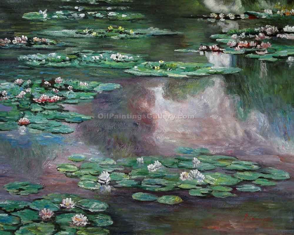 1000x800 Water Lilies 22 By Claude Monet (Painting Id Mo 1022 Ka) - The Water Lilies Painting