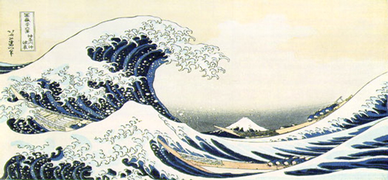 1280x593 What Kind Of A Wave Is Hokusai's Great Wave Off Kanagawa Notes - The Wave Painting
