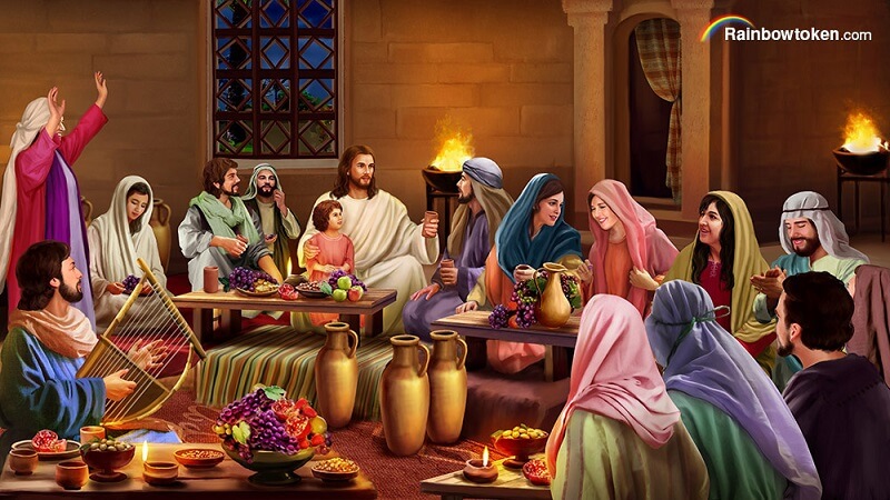 800x450 The Wedding At Cana - The Wedding At Cana Painting