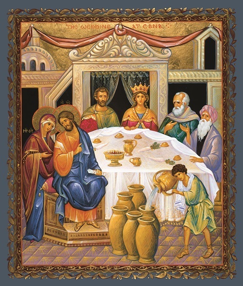 500x588 The Wedding - The Wedding At Cana Painting