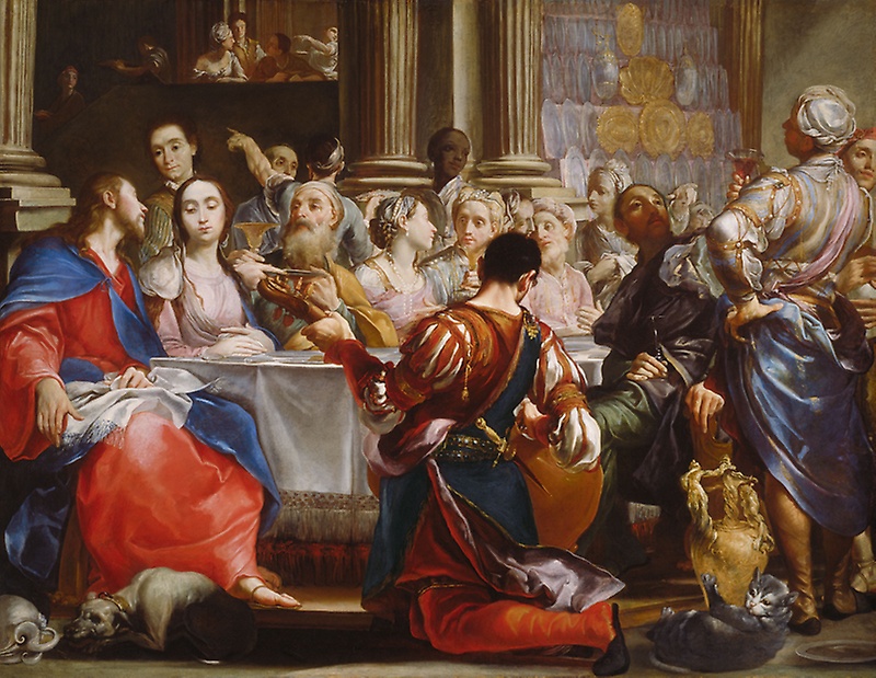 800x619 The Wedding - The Wedding At Cana Painting