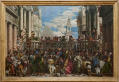 235x163 The Wedding Feast - The Wedding Feast At Cana Painting