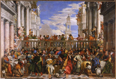 400x275 Fx Reflects Veronese, The Wedding Feast - The Wedding Feast At Cana Painting