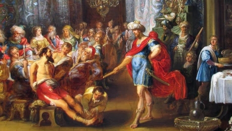 460x260 Vested With The Wedding Garment Of Grace - The Wedding Feast Painting