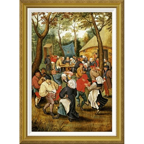 490x490 Global Gallery - The Wedding Feast Painting