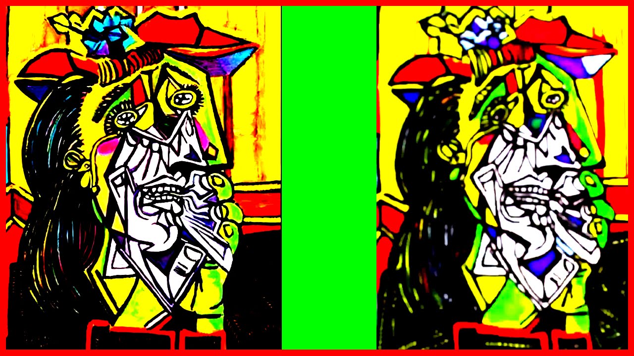 1280x720 The Weeping Woman - The Weeping Woman Painting