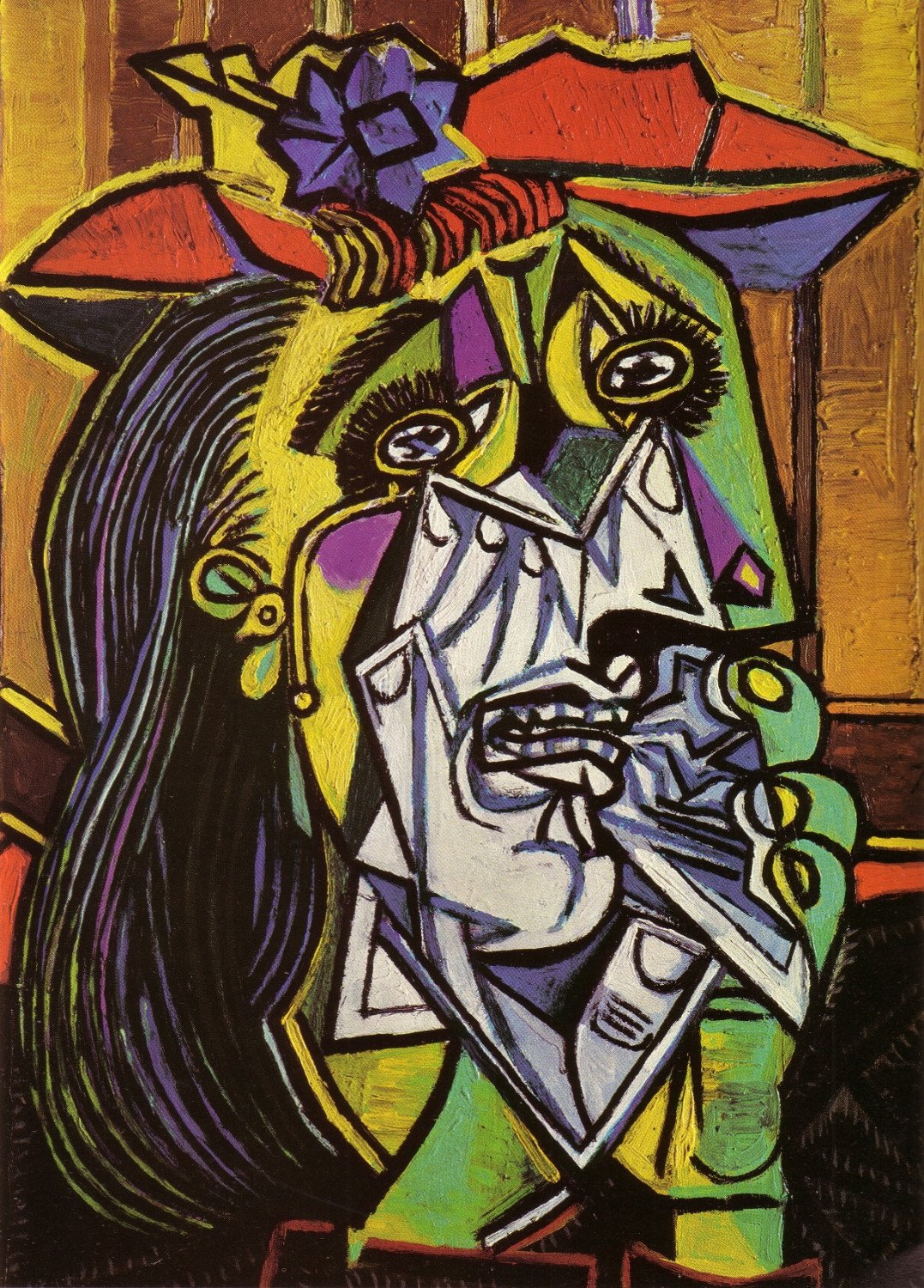 1077x1500 Pablo Picasso - The Weeping Woman Painting