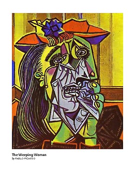 270x350 Picasso The Weeping Woman Cubism By Education In The Arts Tpt - The Weeping Woman Painting