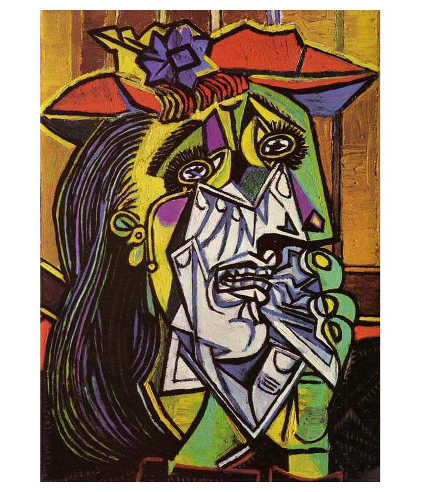 850x995 Tallenge Weeping Woman By Pablo Picasso Gallery Wrap Canvas Art - The Weeping Woman Painting