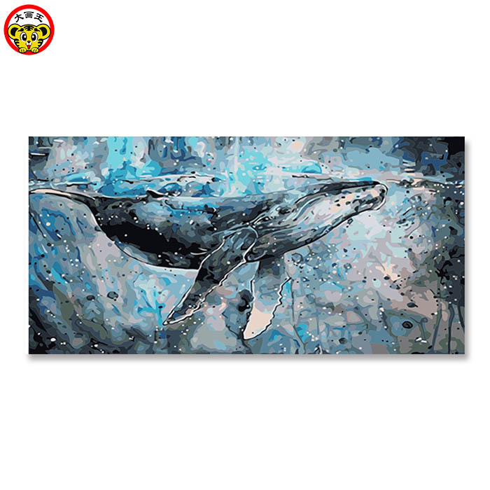 700x700 Whale Diy Digital Paint Paintingir Own Painted - The Whale Painting
