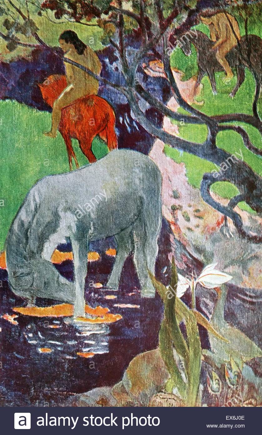 839x1390 Painting Titled - The White Horse Painting