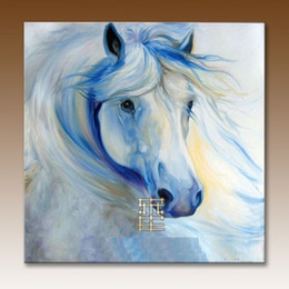 260x260 White Horse Modern Painting Canada Best Selling White Horse - The White Horse Painting