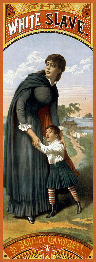 332x900 The White Slave Drawing By Aged Pixel - The White Slave Painting