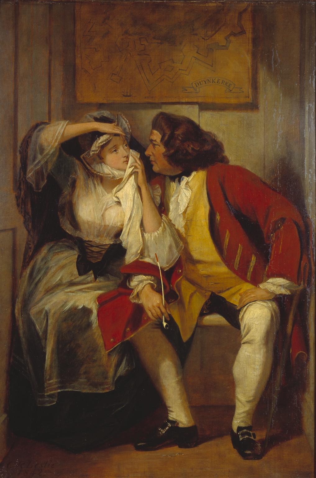 1017x1536 Uncle Toby And The Widow Wadman', Charles Robert Leslie, 1842 Tate - The Widow Painting