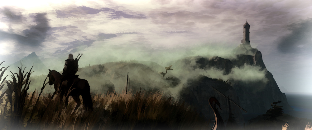 1001x419 Turn Witcher 3 Into A Painting With Topaz Simplify - The Witcher 3 Painting