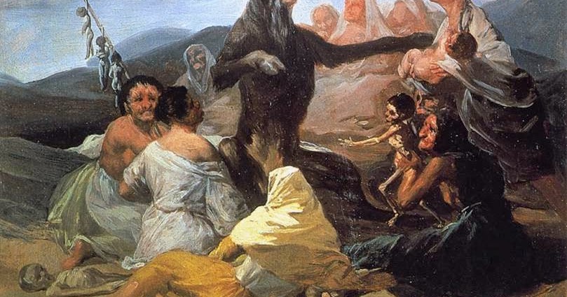 809x425 Junee Talks On Goya's The Witches' Sabbath, 1798 99 2014 - The Witches Sabbath Painting