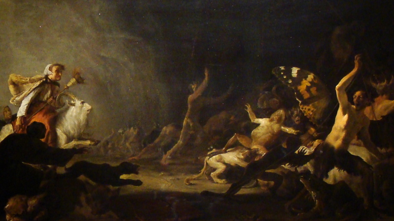 800x450 A Witches' Sabbath - The Witches Sabbath Painting