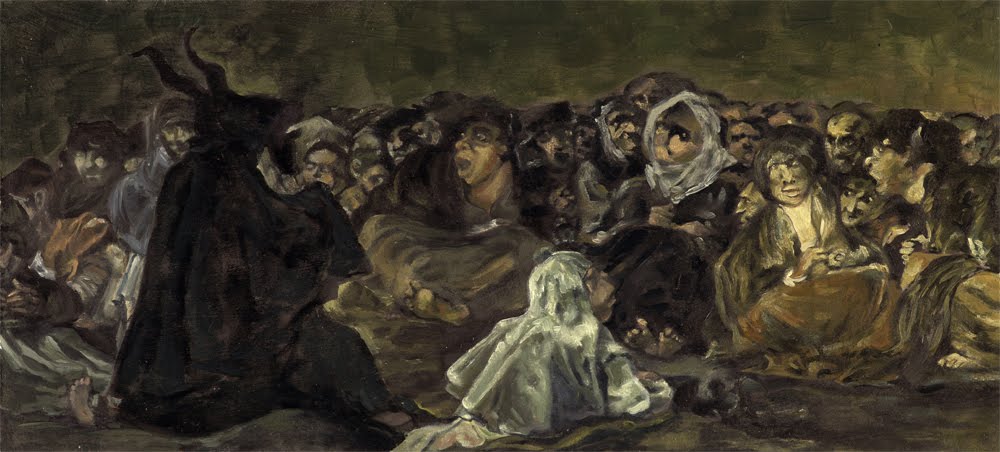 1000x452 Witches' Sabbath - The Witches Sabbath Painting