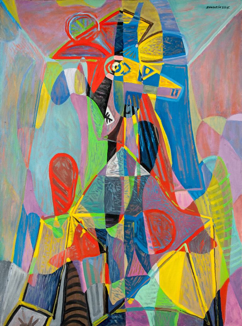 770x1038 Saatchi Art Portrait Of A Woman (Dora Maar) (Reflections On Works - The Woman Painting