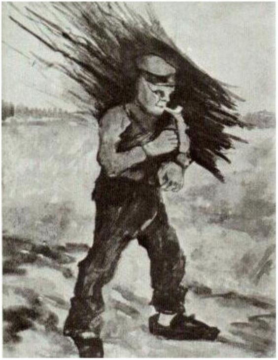 564x729 Artwork By Vincent Van Gogh - The Wood Gatherer Painting