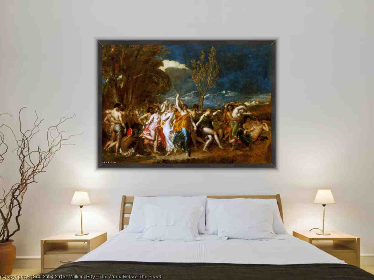 1280x960 The World Before The Flood By William Etty - The World Before The Flood Painting