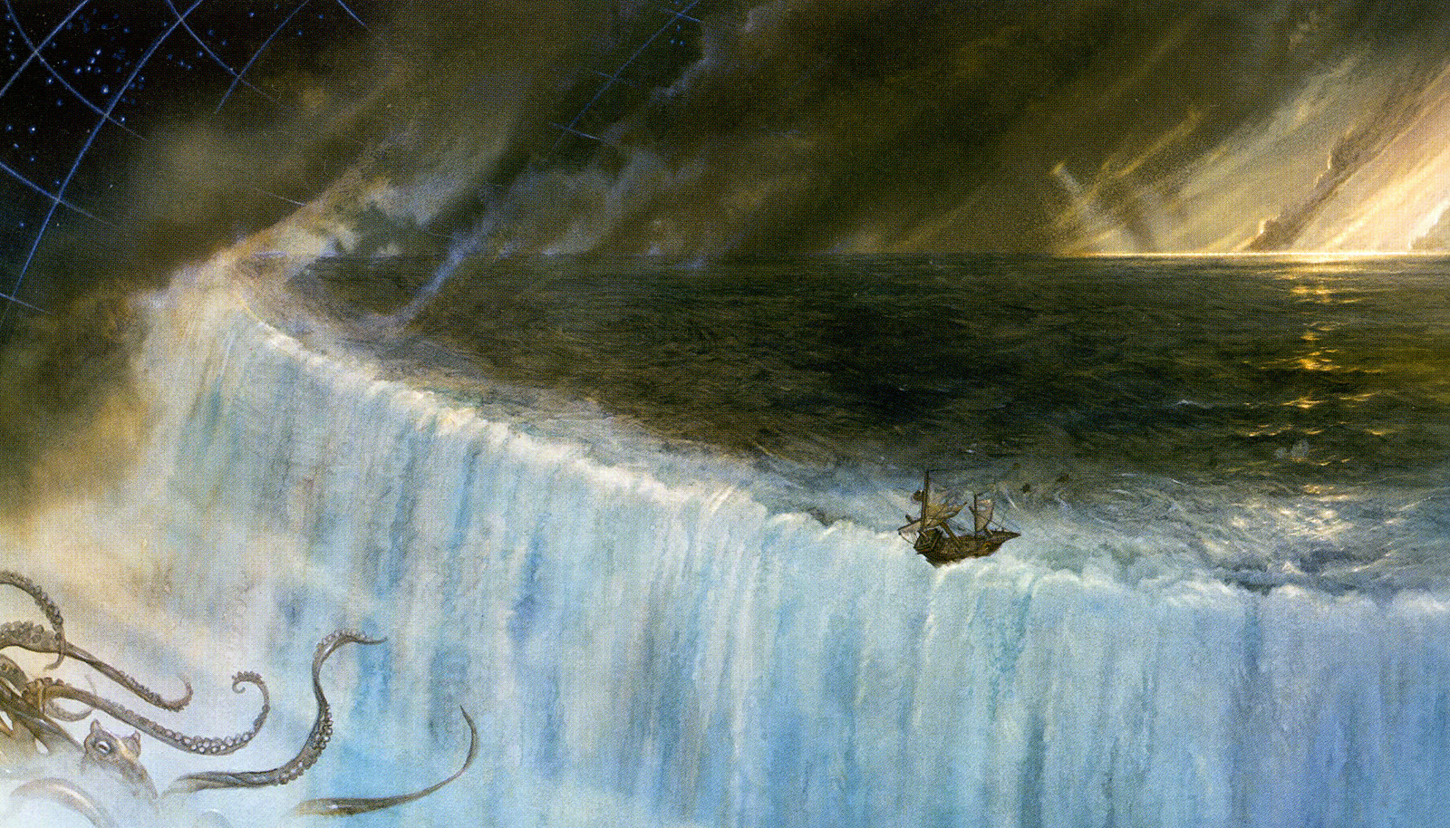 1600x914 Forum - The World Is Flat Painting