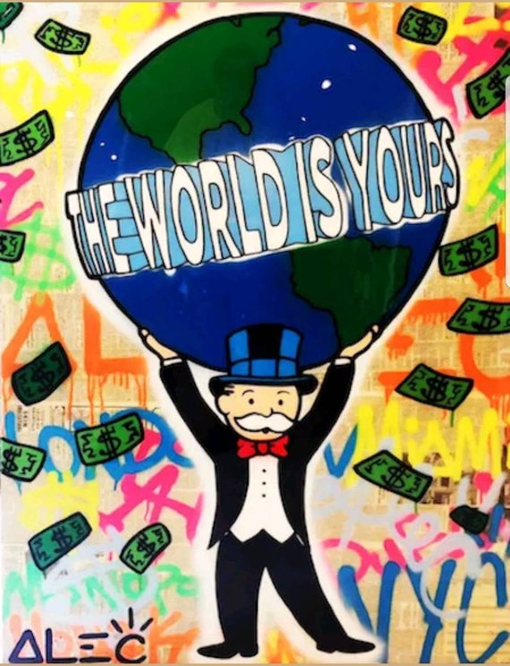 The World Is Yours Painting