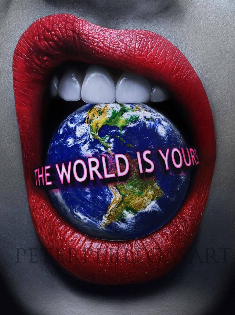 770x1032 Saatchi Art The World Is Yours Painting By Peter Perlegas - The World Is Yours Painting
