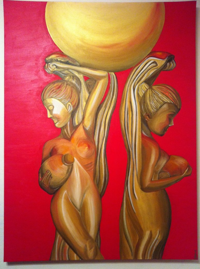 772x1034 The World Is Yours By Mayashae - The World Is Yours Painting