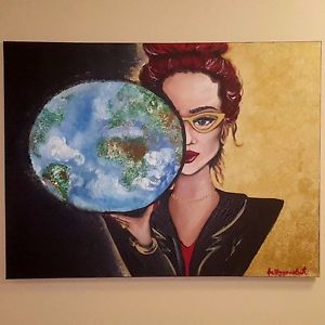 300x300 The World Is Yours Acrylic Painting Ebay - The World Is Yours Painting