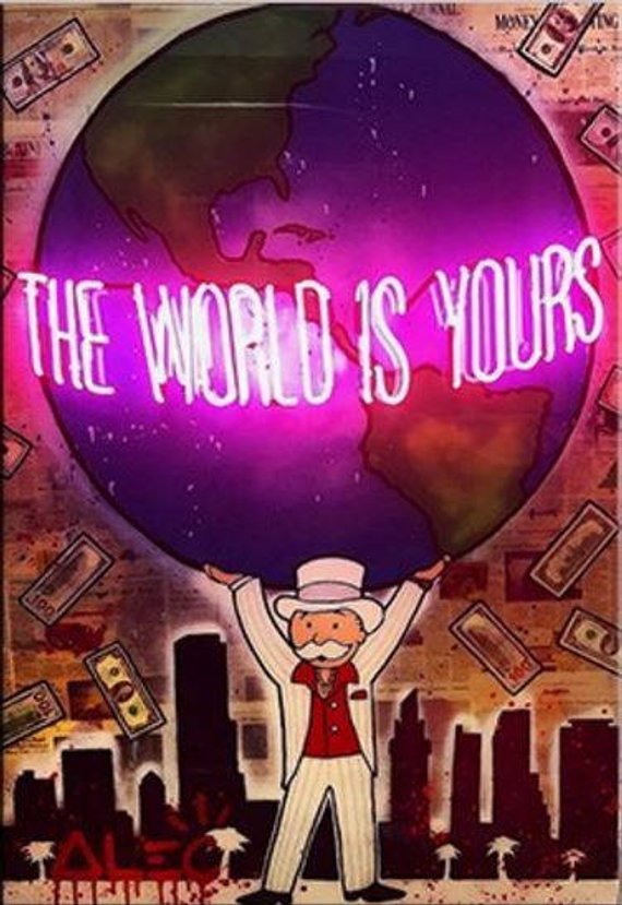 The World Is Yours Painting at Explore collection