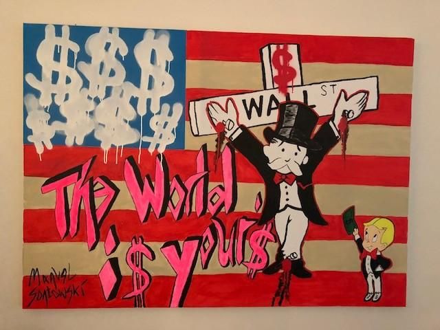 640x480 Just Uploaded New Paintings. Check Them Out The World Is Yours - The World Is Yours Painting