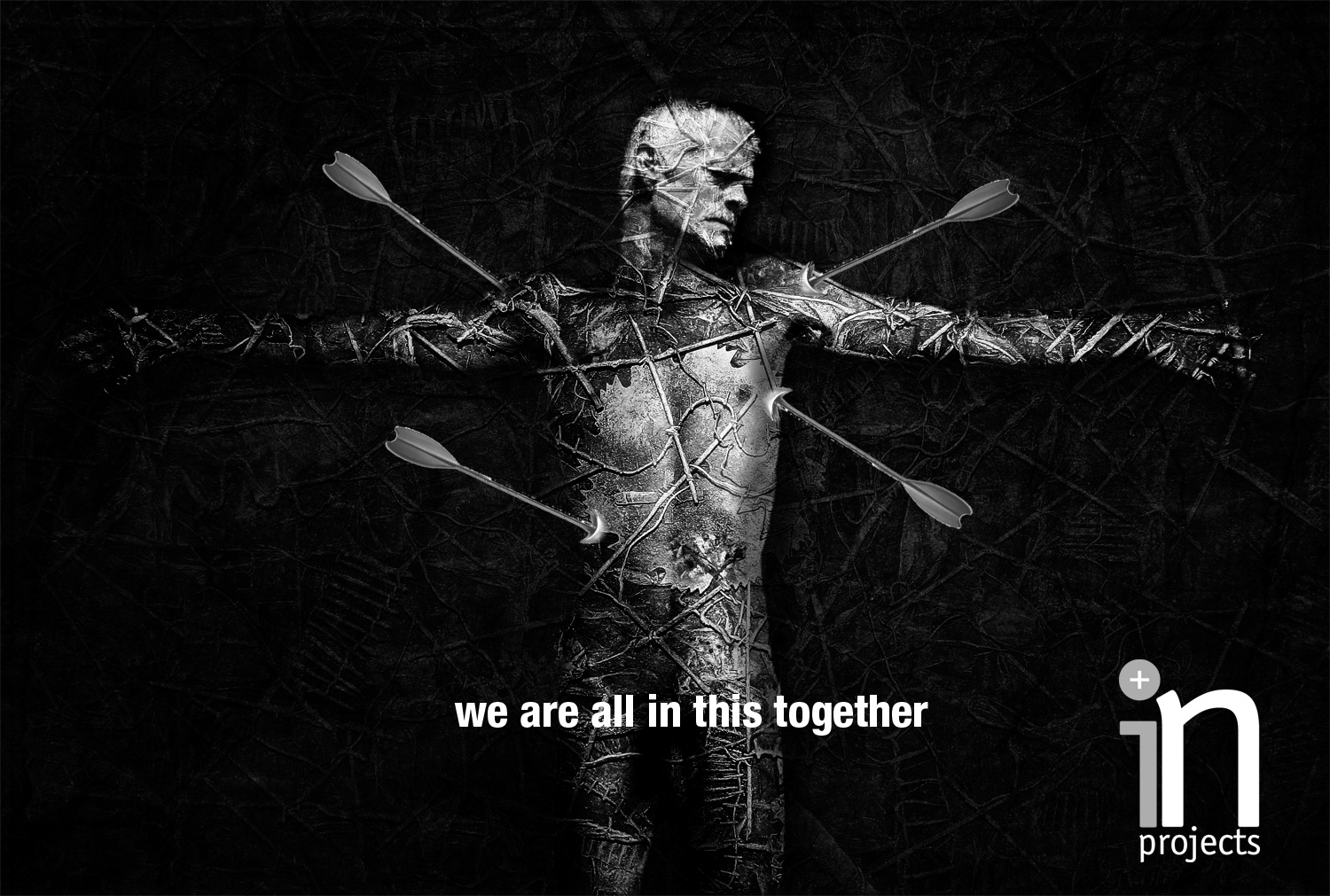 1500x1011 Wounded Man Kimberly Nichols - The Wounded Man Painting