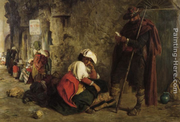 720x487 Keeley Halswelle Waiting For Hire Scene - Theatre Painting