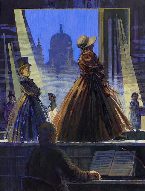 485x640 Theatre Paintings - Theatre Painting