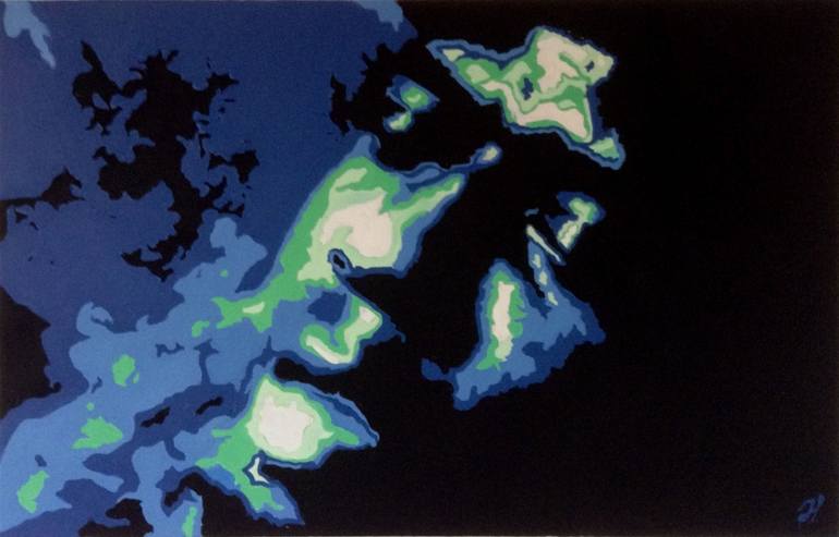 770x493 Saatchi Art Portrait Thelonious Monk Painting By Hans Veltman - Thelonious Monk Painting