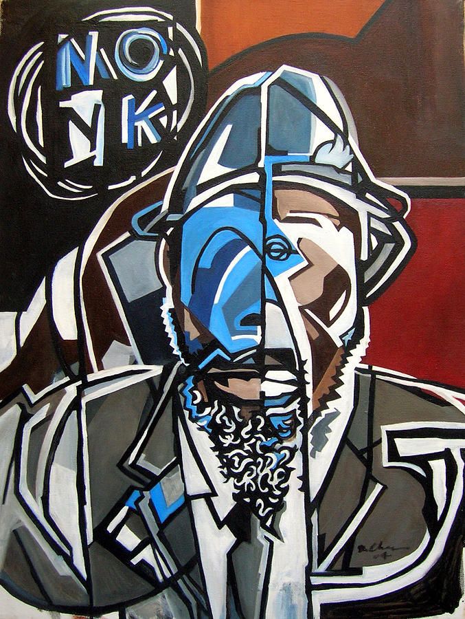 677x900 Thelonious Monk Jazz Piano Painting - Thelonious Monk Painting