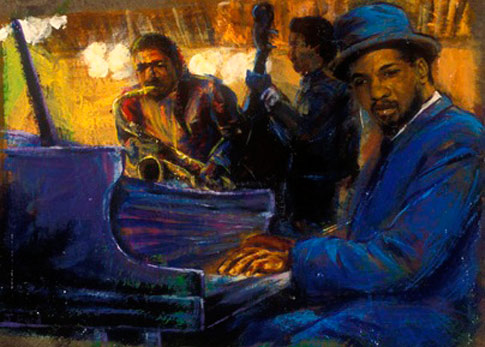 485x347 Colors Of Culture - Thelonious Monk Painting