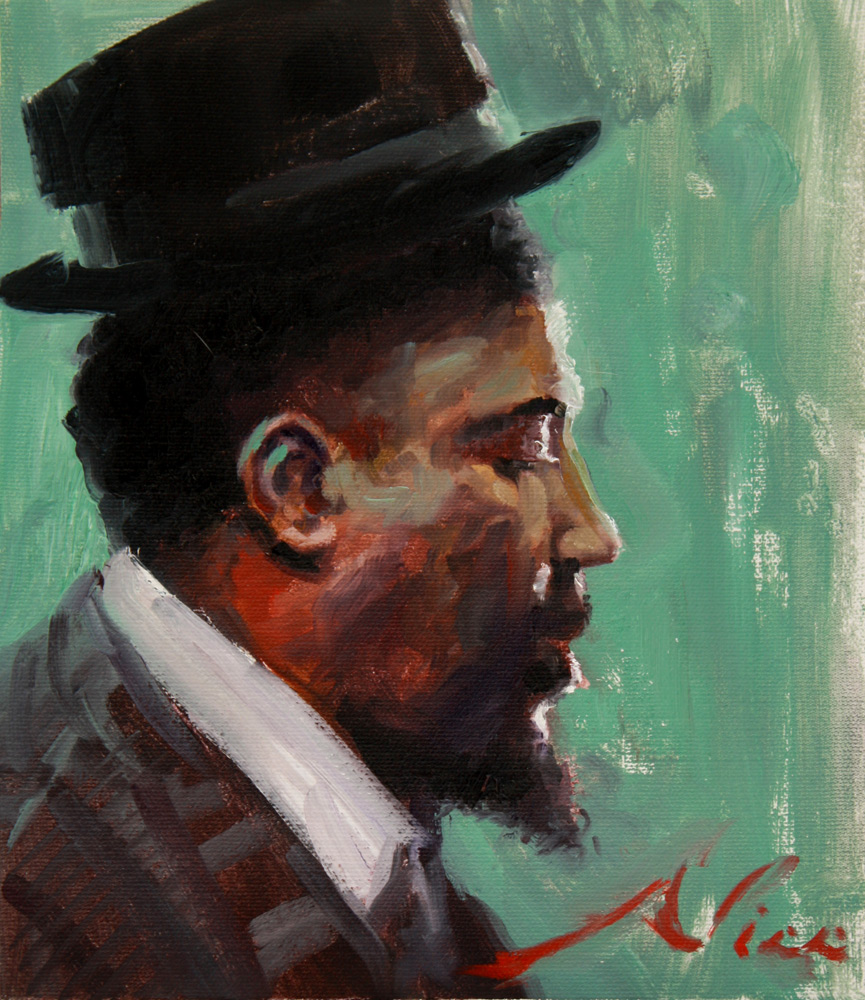865x1000 Thelonious Monk - Thelonious Monk Painting